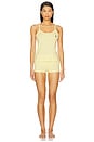view 1 of 4 Cami & Sleep Short in T-Bird Yellow
