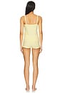 view 3 of 4 Cami & Sleep Short in T-Bird Yellow
