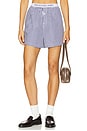 view 1 of 6 BOXER PARA DORMIR in White Cloud & Beacon Blue