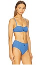 view 2 of 5 Unlined Balconette in Summer Blue