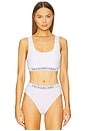 view 1 of 4 Scoop Cropped Tank in White Cloud
