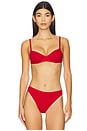 view 1 of 5 Unlined Demi in Red