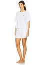 view 2 of 8 Short Sleeve & Short Set in White Cloud