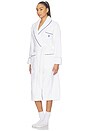 view 3 of 5 Polo Essentials Robe in White Cloud