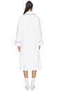 view 4 of 5 Polo Essentials Robe in White Cloud
