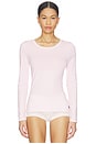 view 2 of 6 Long Sleeve Baselayer in Garden Rose