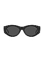 view 1 of 3 Catwalk Oval in Black