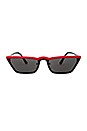 view 1 of 3 Ultravox Acetate in Red, Black & Grey
