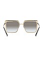 view 3 of 3 LUNETTES DE SOLEIL CINEMA REVOLUTION in Black, Pale Gold & Grey Gradient