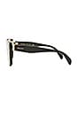 view 3 of 3 GAFAS DE SOL PRADA PLAQUE in Black & Grey