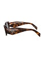 view 3 of 3 Rectangle Sunglasses in Juniper Tortoise