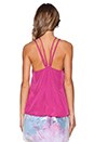 view 3 of 4 УКОРОЧЕННЫЙ ТОП OASIS in Fushia