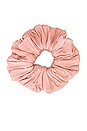 view 1 of 1 Satin Scrunchie in Powder Pink