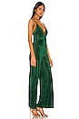 view 2 of 4 Freya Jumpsuit in Emerald Green