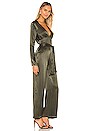 view 2 of 3 Reese Jumpsuit in Dark Green