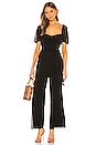 view 1 of 4 Eloise Jumpsuit in Black Dot