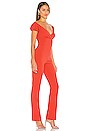 view 2 of 3 Runaway Jumpsuit in Coral