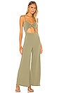 view 1 of 4 Gilmore Jumpsuit in Sage Green