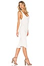 view 2 of 3 Racerback Midi Dress in White