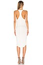 view 3 of 3 Racerback Midi Dress in White