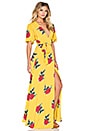 view 2 of 3 Plaza Kimono Dress in Canary