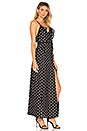 view 2 of 3 Karen Dress in Black Dot