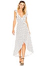 view 1 of 3 Fillmore Dress in White Dot