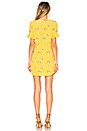 view 3 of 3 Daffodil Embroidered Mini Dress in Sunny Yellow