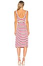 view 3 of 3 ROBE MAXI NOUÉE À LA TAILLE MALONE in Verano Stripe