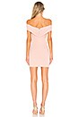 view 3 of 3 ROBE COURTE AVEC ÉPAULES DÉNUDÉES BANDINI in Baby Pink