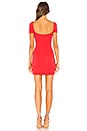 view 3 of 3 CORA 캡소매 미니 원피스 in Coral