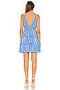 view 3 of 3 Hacienda Mini Dress in Robin Blue