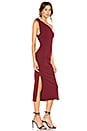 view 2 of 3 Hazel Midi Dress in Burgundy