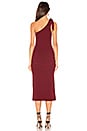 view 3 of 3 Hazel Midi Dress in Burgundy
