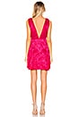 view 3 of 3 Harper Mini Dress in Magenta Pink