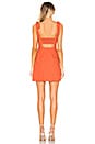 view 3 of 3 Napa Mini Dress in Burnt Orange