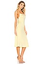view 3 of 4 Christie Midi Dress in Pale Yellow