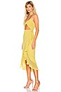 view 2 of 4 Soleil Midi Dress in Key Lime Yellow