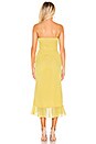 view 3 of 4 Soleil Midi Dress in Key Lime Yellow