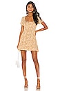 view 1 of 3 Jasper Mini Dress in Yellow Floral