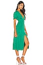 view 2 of 4 VESTIDO MIDI LEANDRA in Emerald Green