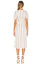 view 3 of 3 VESTIDO MIDI RYLEE in Neutral Stripe