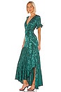 view 2 of 3 Chrysanthemum Gown in Green