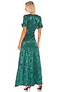 view 3 of 3 Chrysanthemum Gown in Green