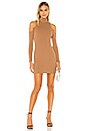 view 1 of 4 Lorraine Mini Dress in Taupe