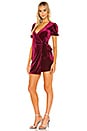 view 2 of 4 Laila Mini Dress in Burgundy