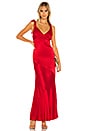 view 1 of 3 Nina Maxi Dress in Ruby Red