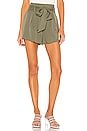 view 1 of 4 Elodie Short in Olive Green