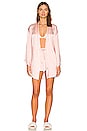 view 1 of 4 Adrienne Robe in Powder Pink