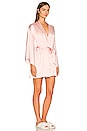 view 3 of 4 Adrienne Robe in Powder Pink